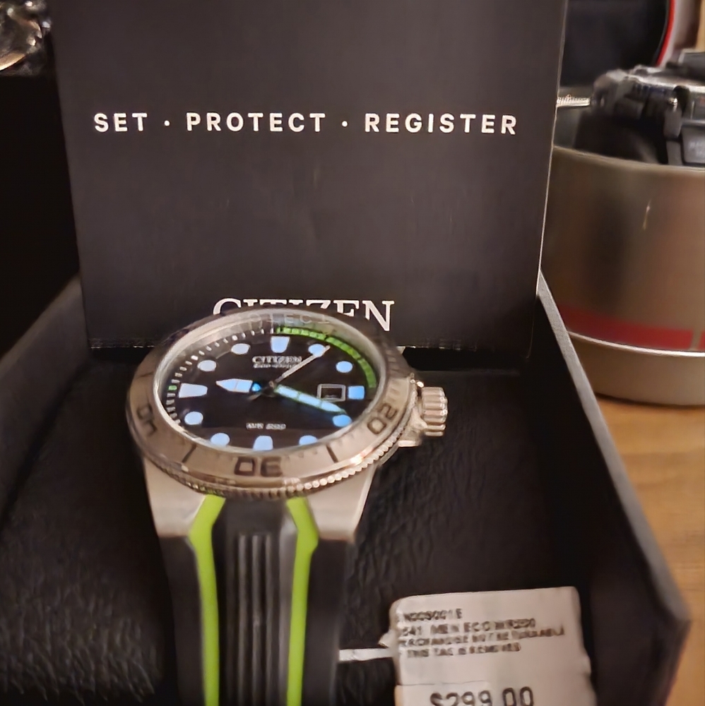 Citizen eco drive WR200 E168